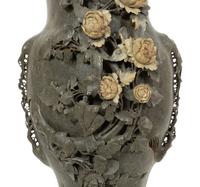 A Chinese Carved Soapstone Vase