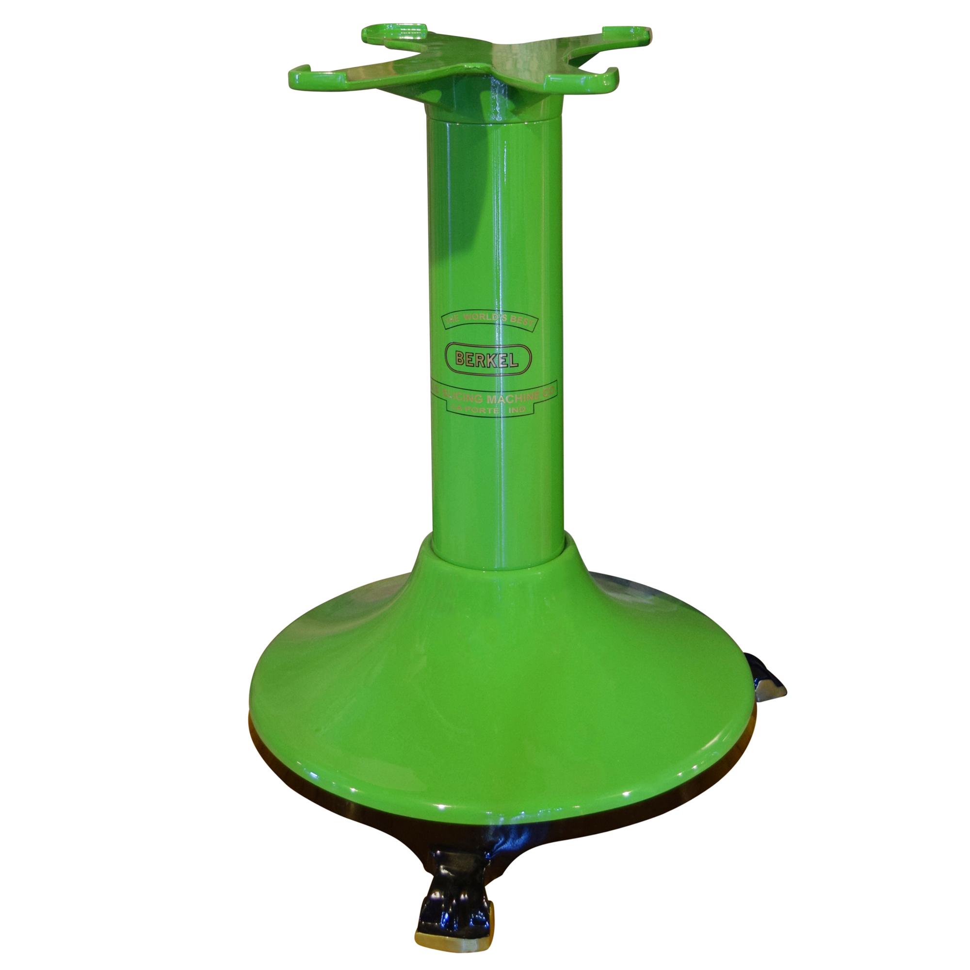 A Painted Iron Berkel Slicer Stand 37" W x 37" D x 18" H — Italy, Early 20th Century