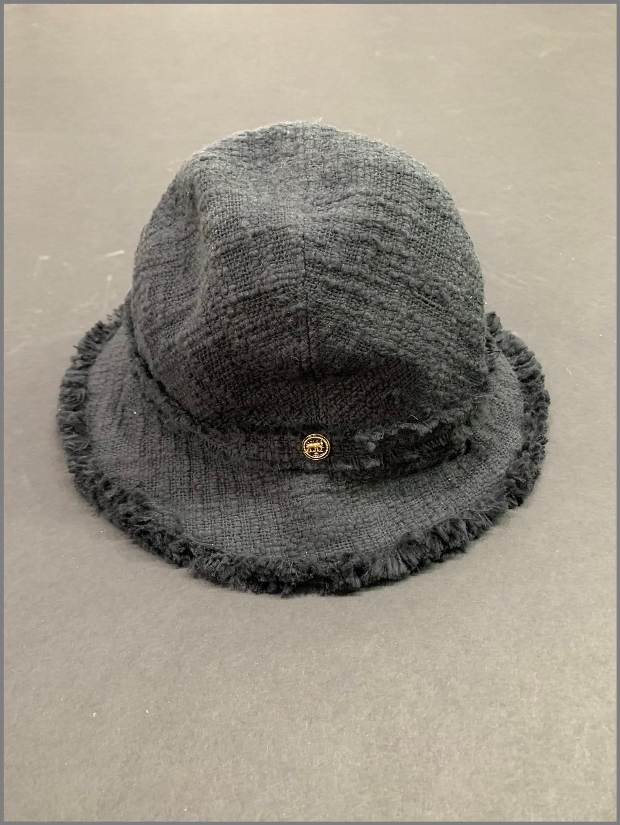 Chanel Tweed Bucket Hat, Fall 2012