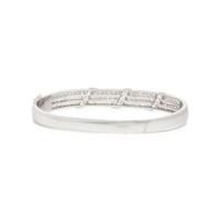 WHITE GOLD AND DIAMOND BANGLE BRACELET