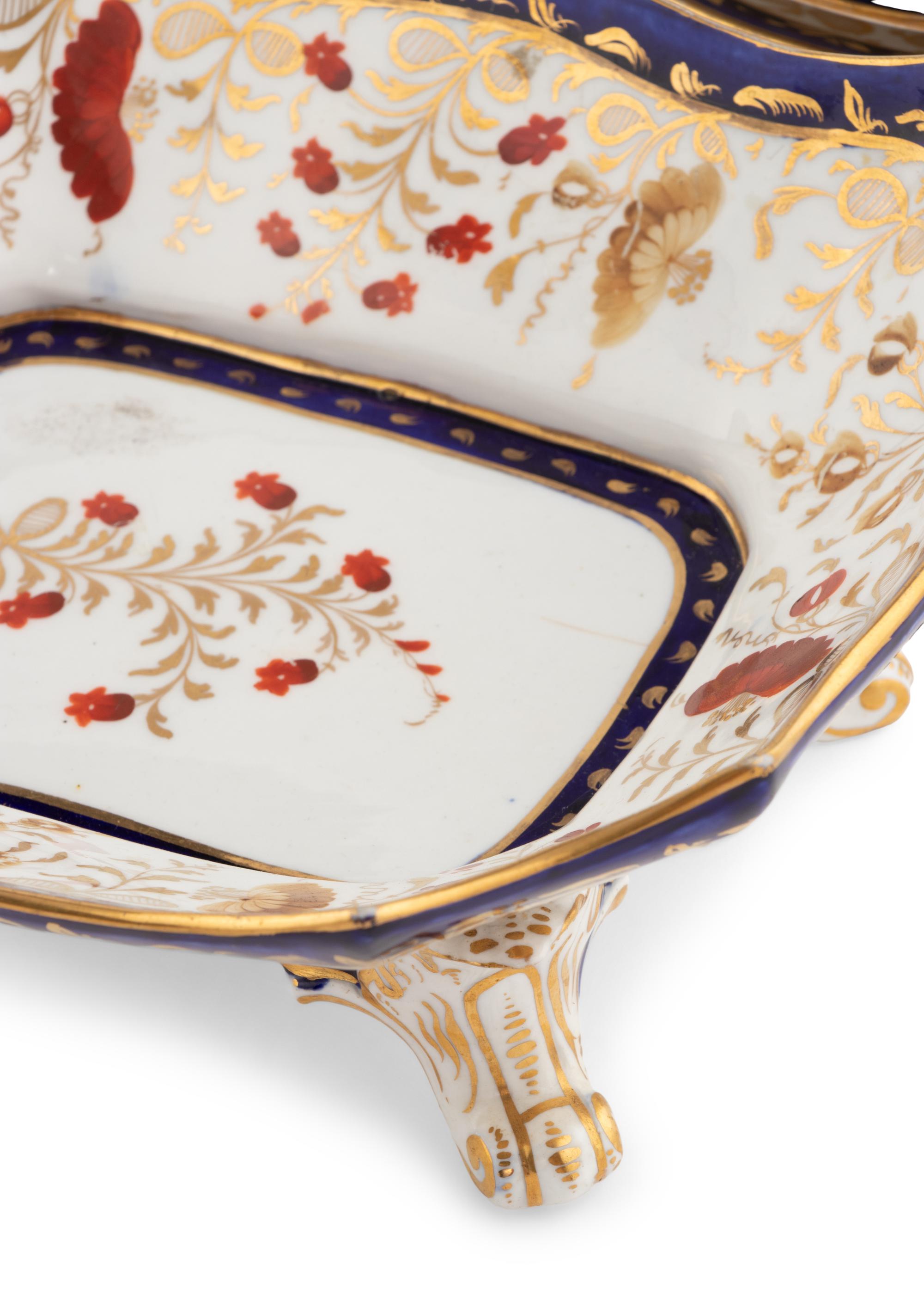 An English Porcelain Dessert Service