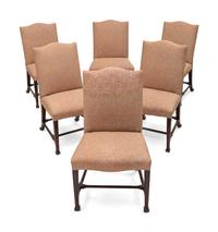 A Set of Six George III Mahogany Side Chairs
