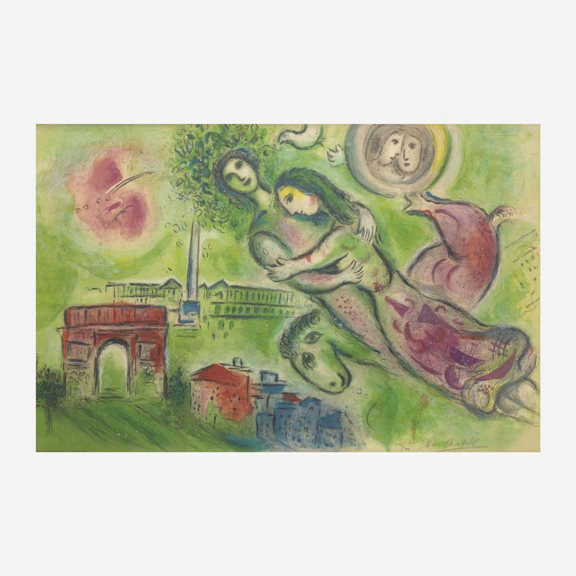 Marc Chagall (French/Russian, 1887-1985) Romeo et Juliette