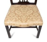 A Set of Eight George III Style Mahogany Dining Chairs