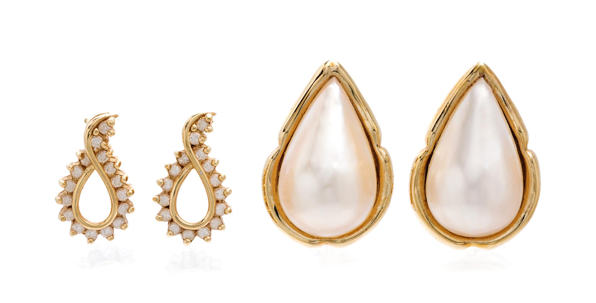 A Collection of Gold and Multigem Jewelry, 25.70 dwts.