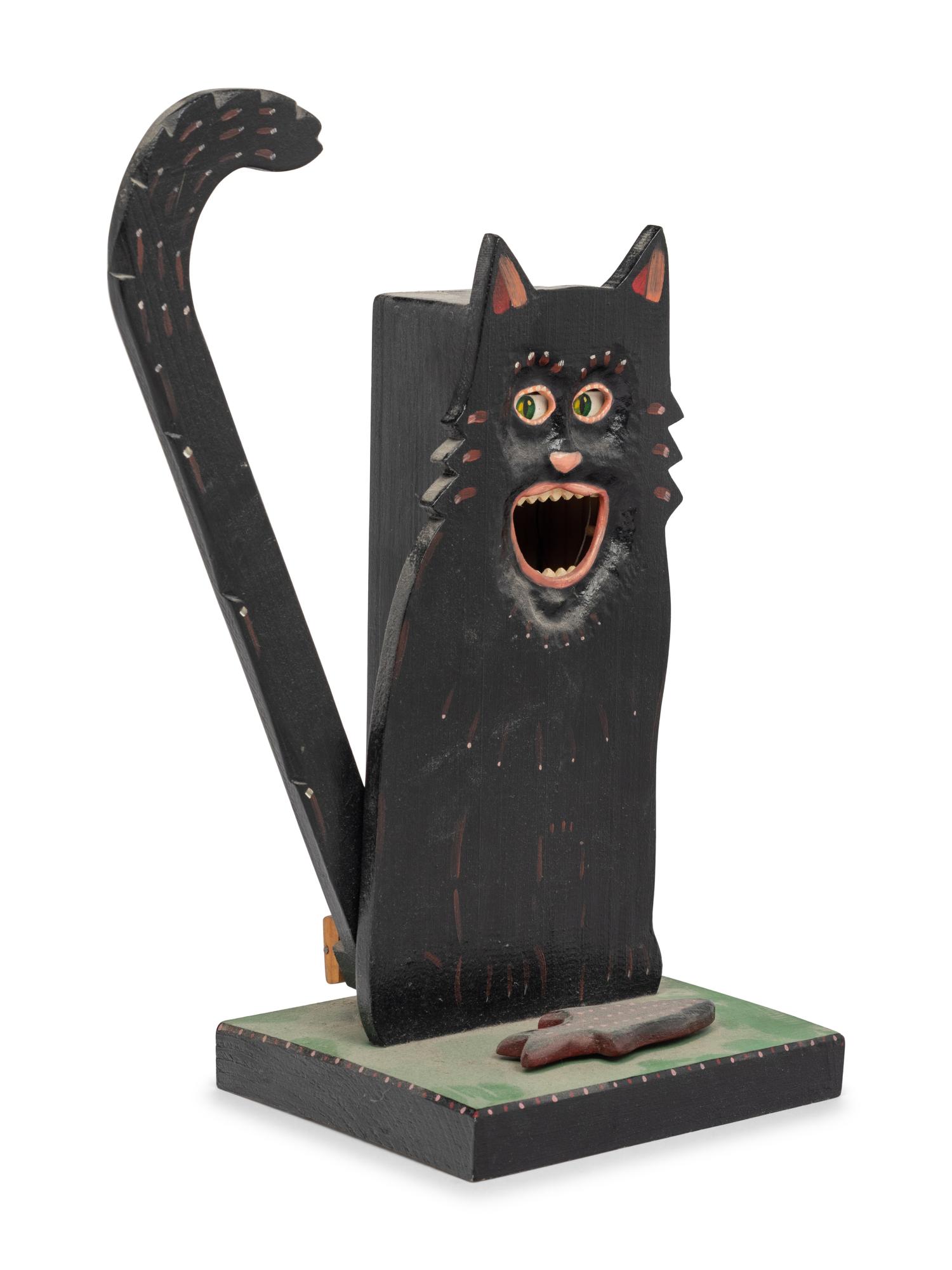 An Ovicular Toyworks Cat Toy with Moving Tail