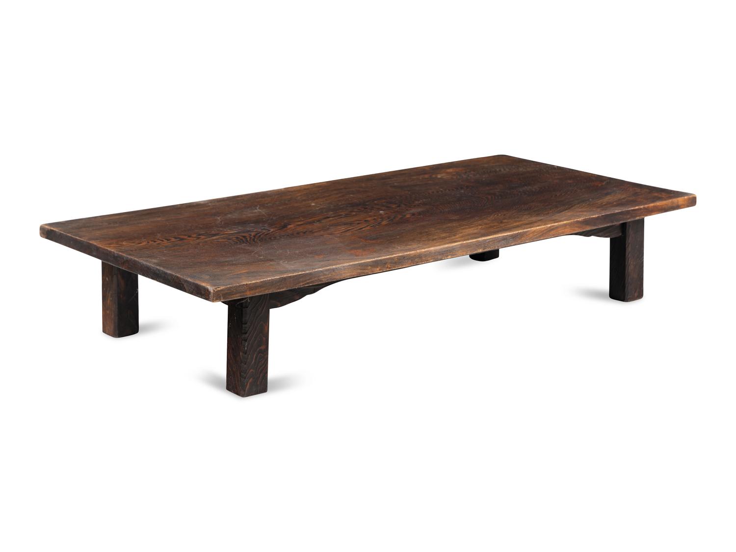 A Contemporary Oak Cocktail Table