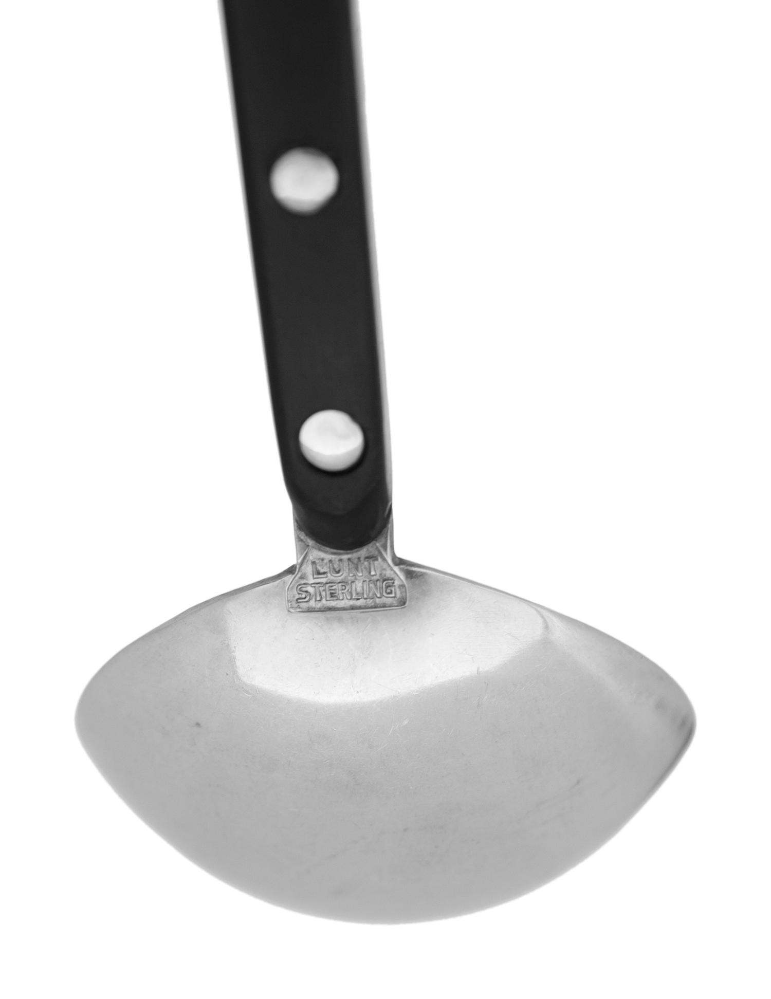 An American Silver and Nylon Flatware Service