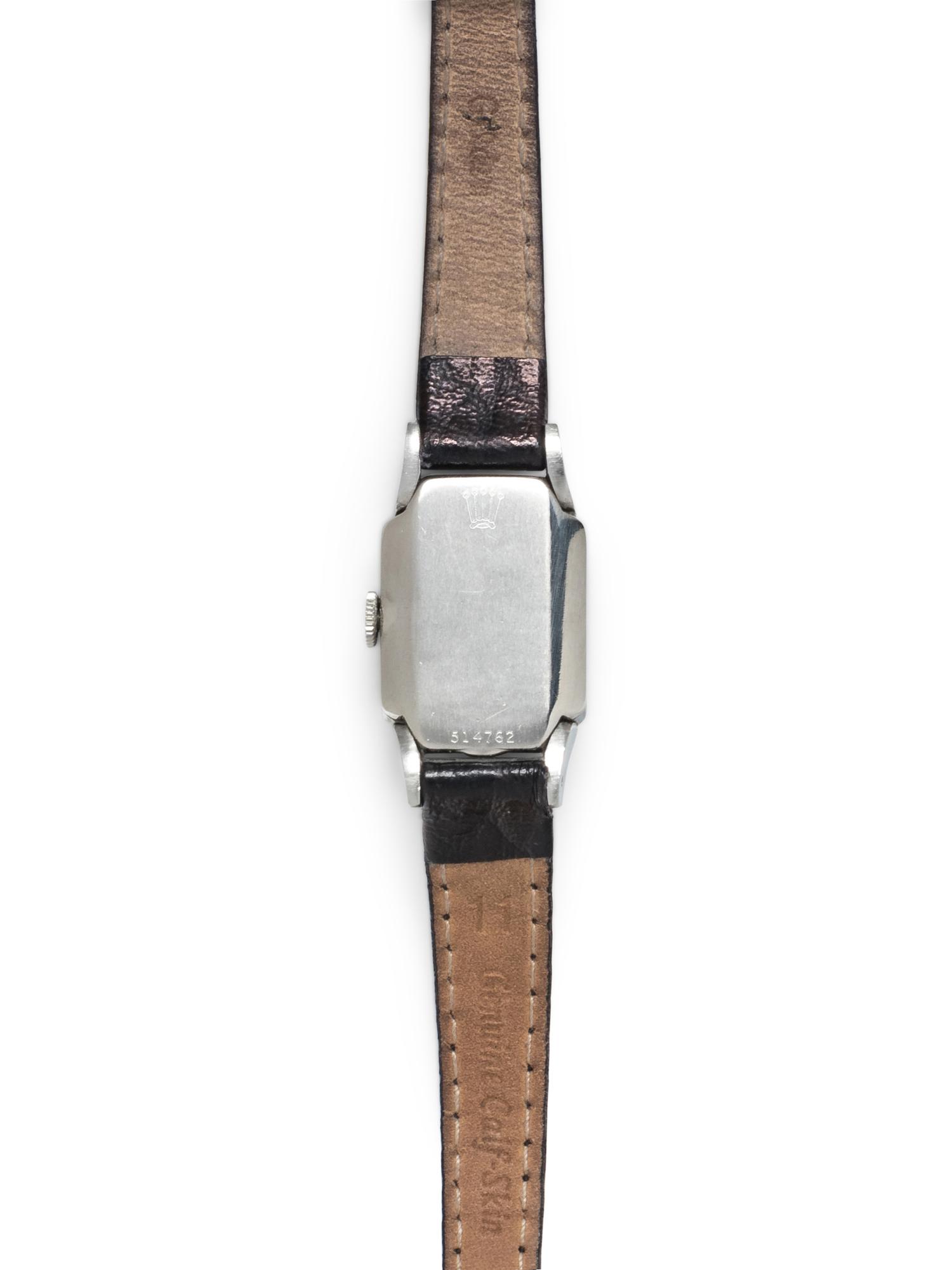 ROLEX, VINTAGE, STAINLESS STEEL REF. 4309 'PRECISION' WRISTWATCH