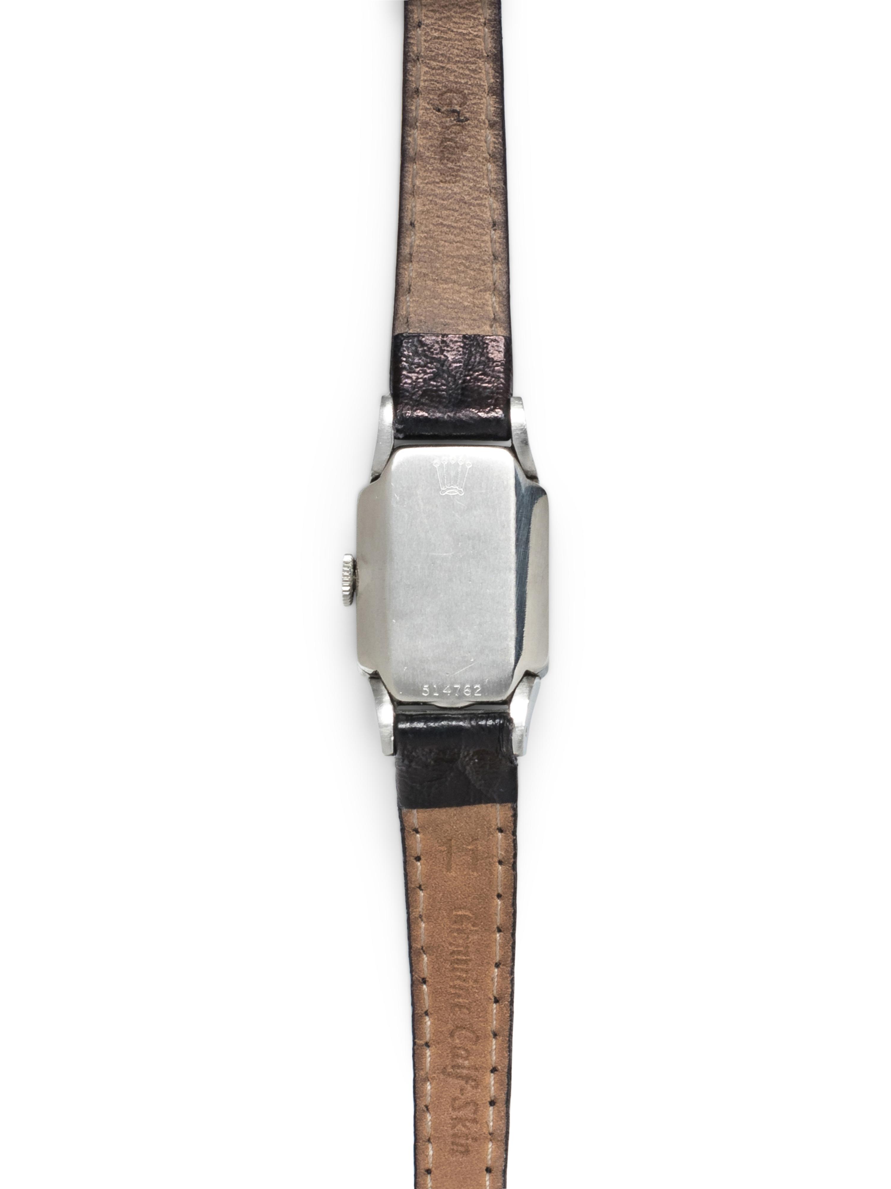 ROLEX, VINTAGE, STAINLESS STEEL REF. 4309 'PRECISION' WRISTWATCH