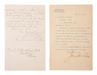 [CIVIL WAR]. Autographs from Civil War soldiers incl. Generals SHERMAN, MCCLELLAN, and BUTLER.