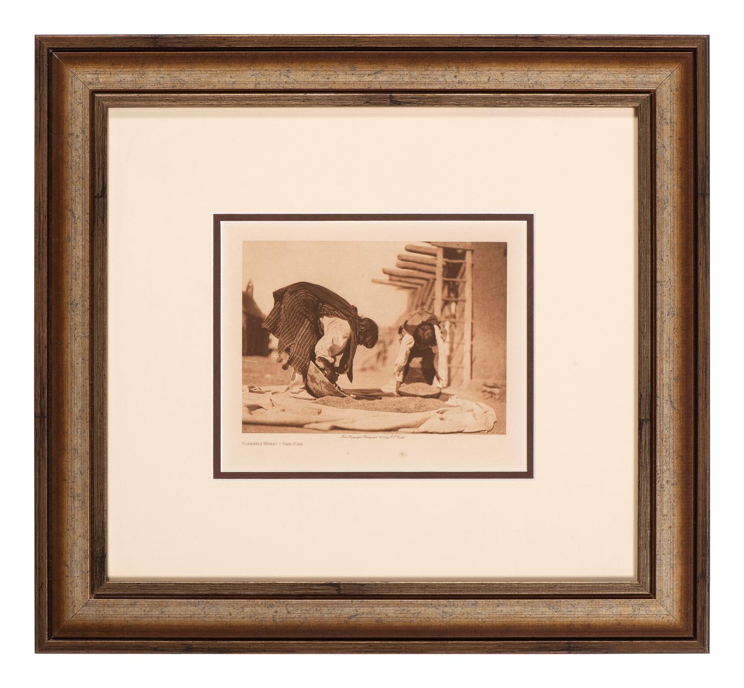 CURTIS, Edward (1868-1952). A group of 15 photogravures from the North American Indian.