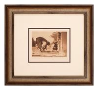 CURTIS, Edward (1868-1952). A group of 15 photogravures from the North American Indian.