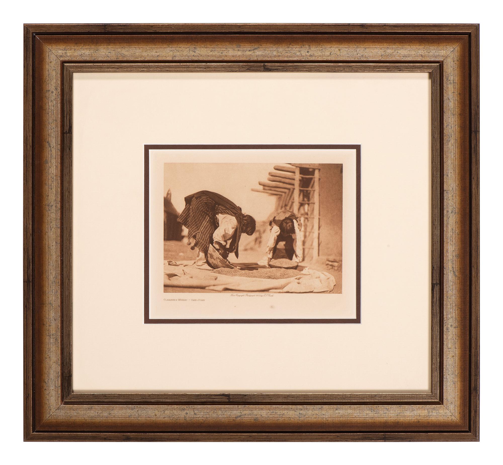 CURTIS, Edward (1868-1952). A group of 15 photogravures from the North American Indian.