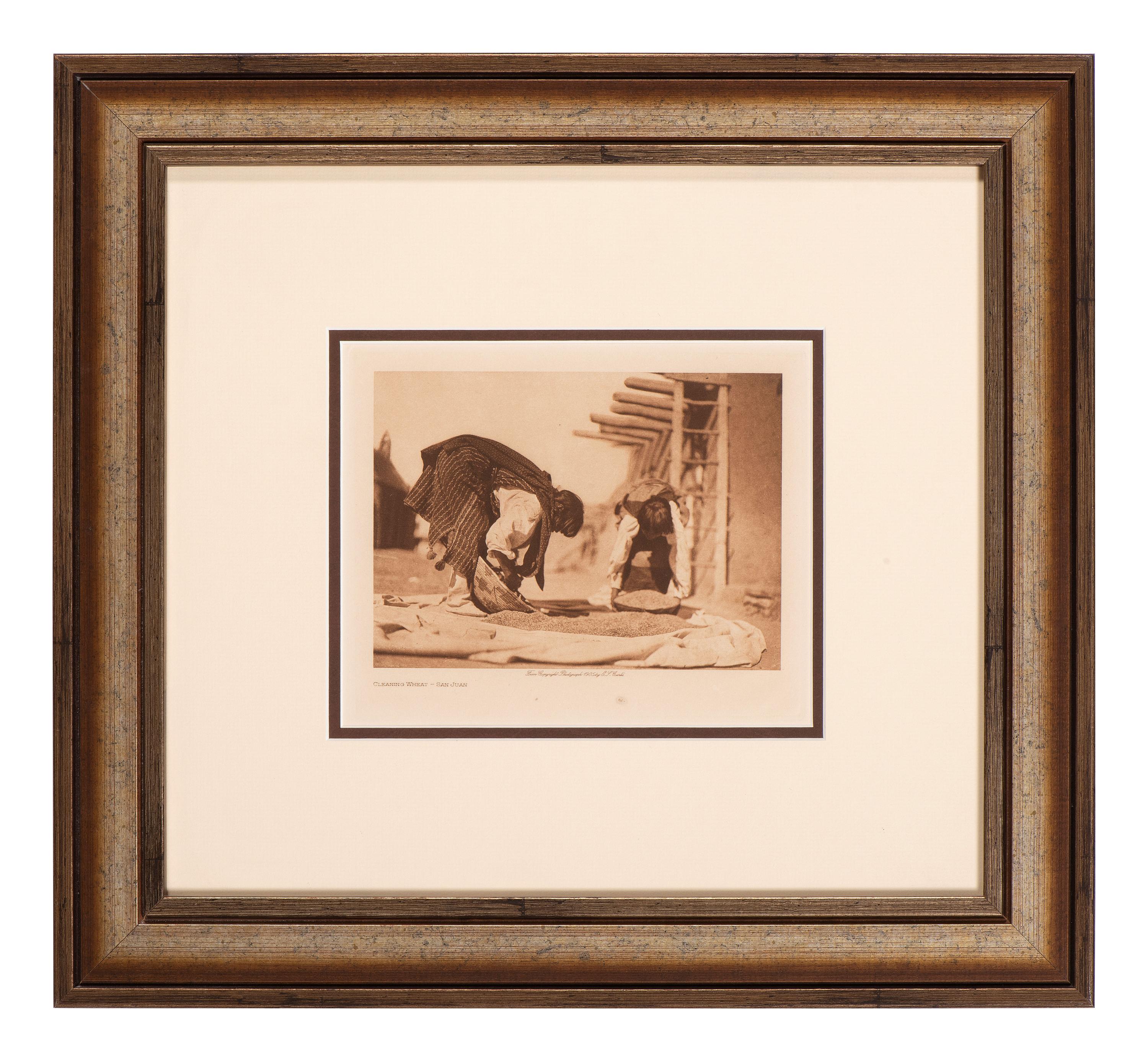 CURTIS, Edward (1868-1952). A group of 15 photogravures from the North American Indian.