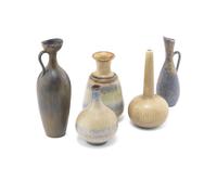 Collection of Five Vessels Various Manufacturer's, Sweden, c. 1960's
