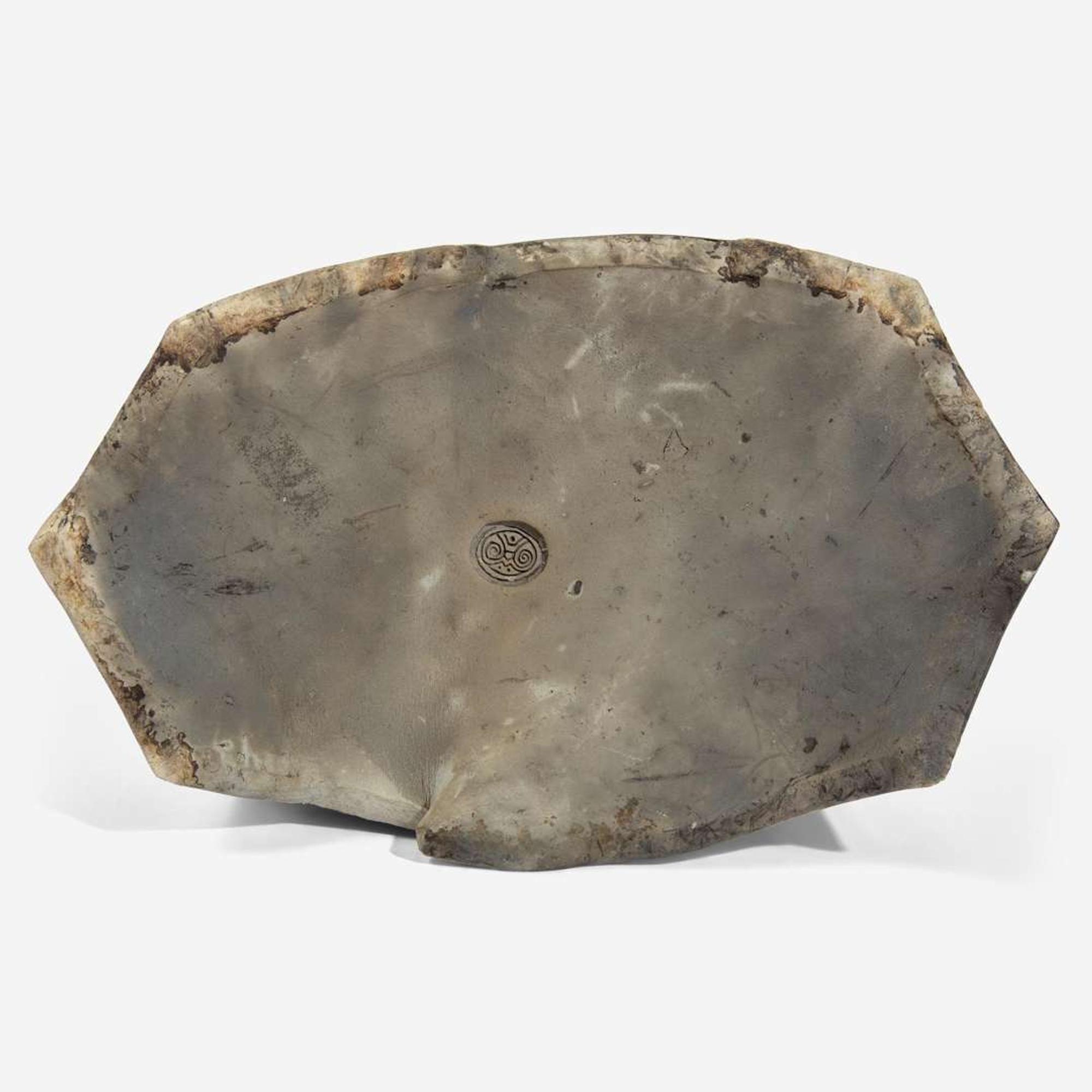 Wayne Higby (American, b. 1943) "Calico Canyon Overlook" Lidded Vessel, USA, 1976
