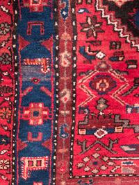 A Hamadan Wool Rug