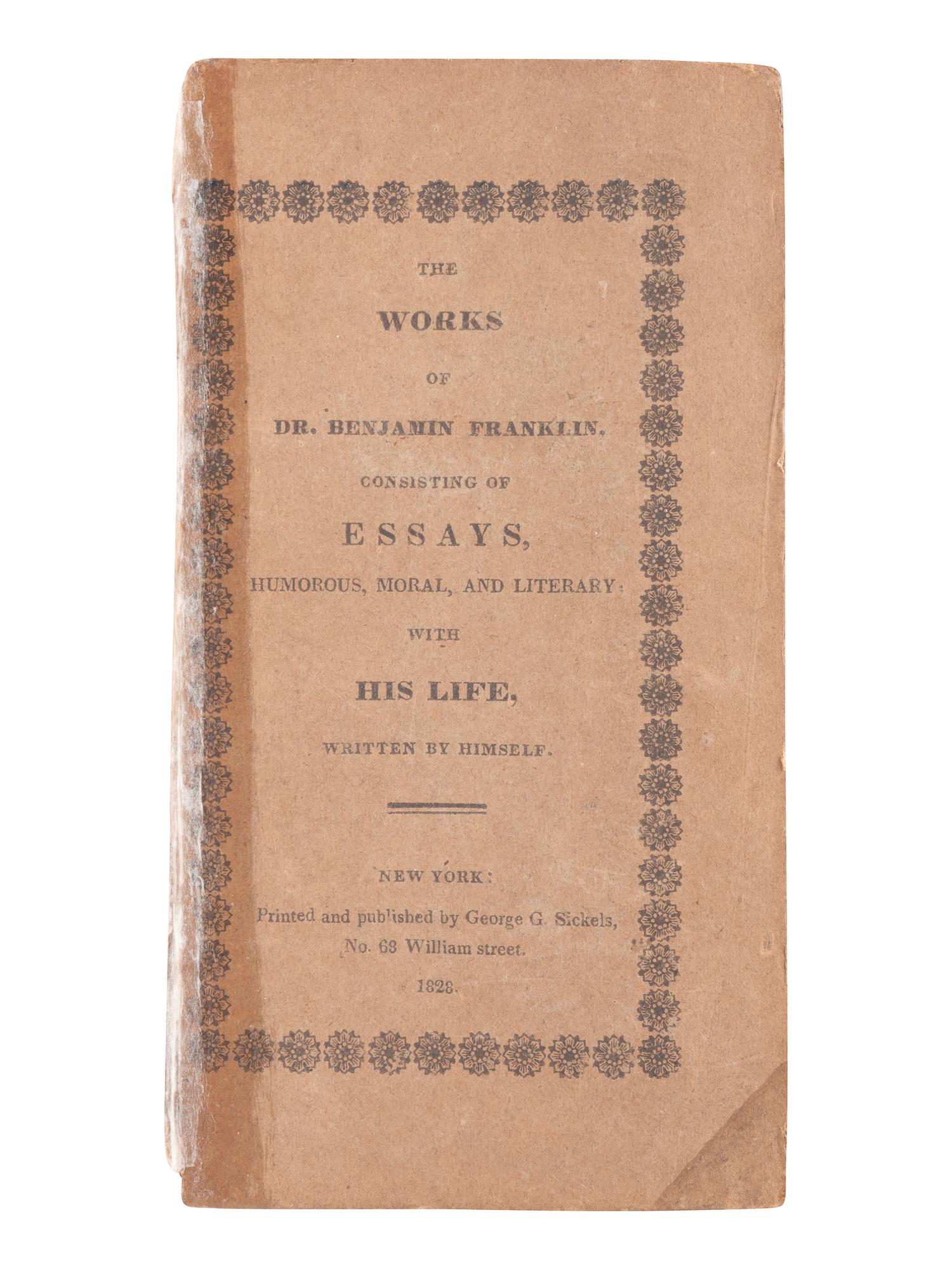 [REVOLUTIONARY WAR & COLONIAL AMERICA]. 6 works involving Founding Fathers & early American history.