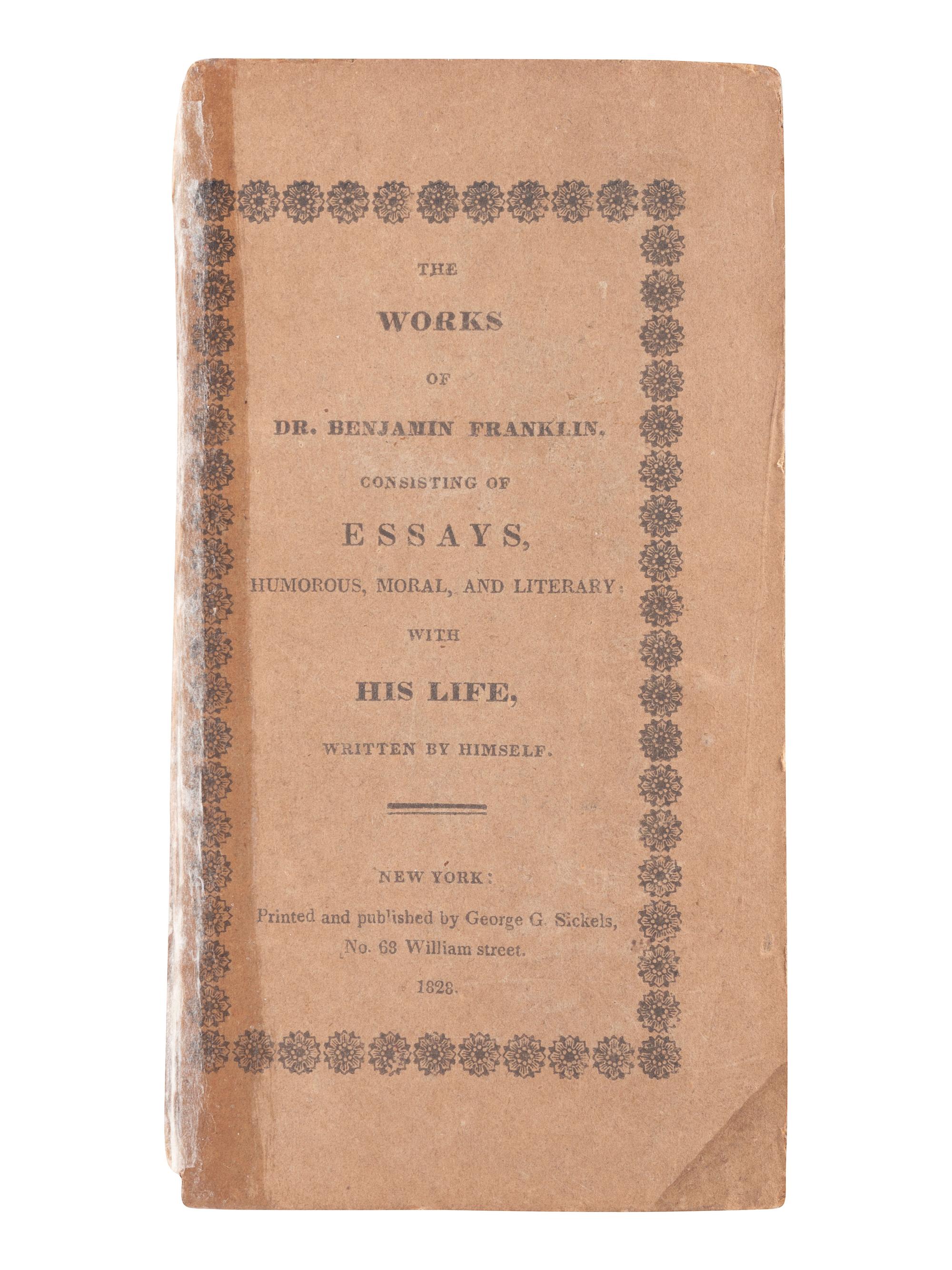 [REVOLUTIONARY WAR & COLONIAL AMERICA]. 6 works involving Founding Fathers & early American history.