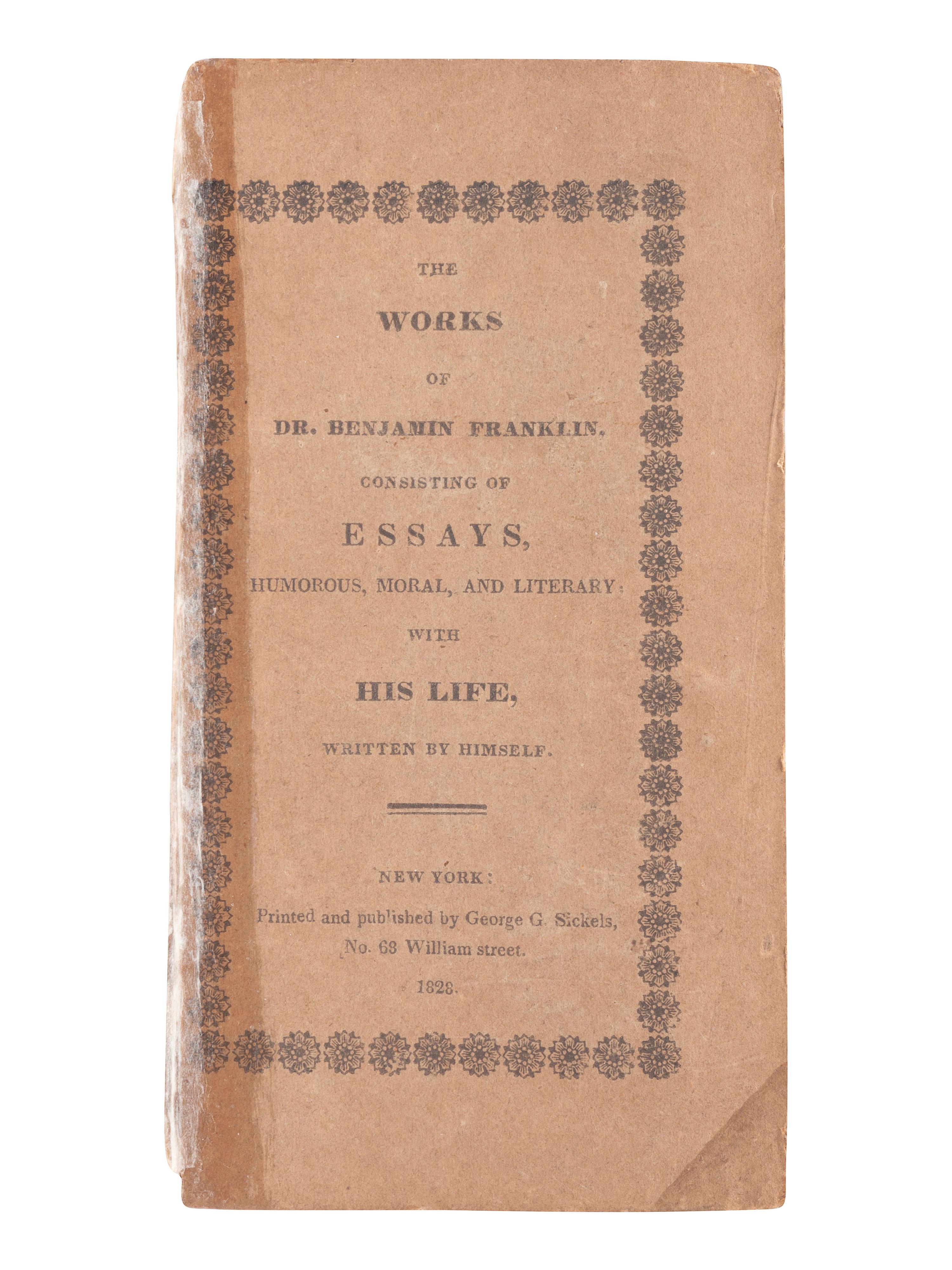 [REVOLUTIONARY WAR & COLONIAL AMERICA]. 6 works involving Founding Fathers & early American history.