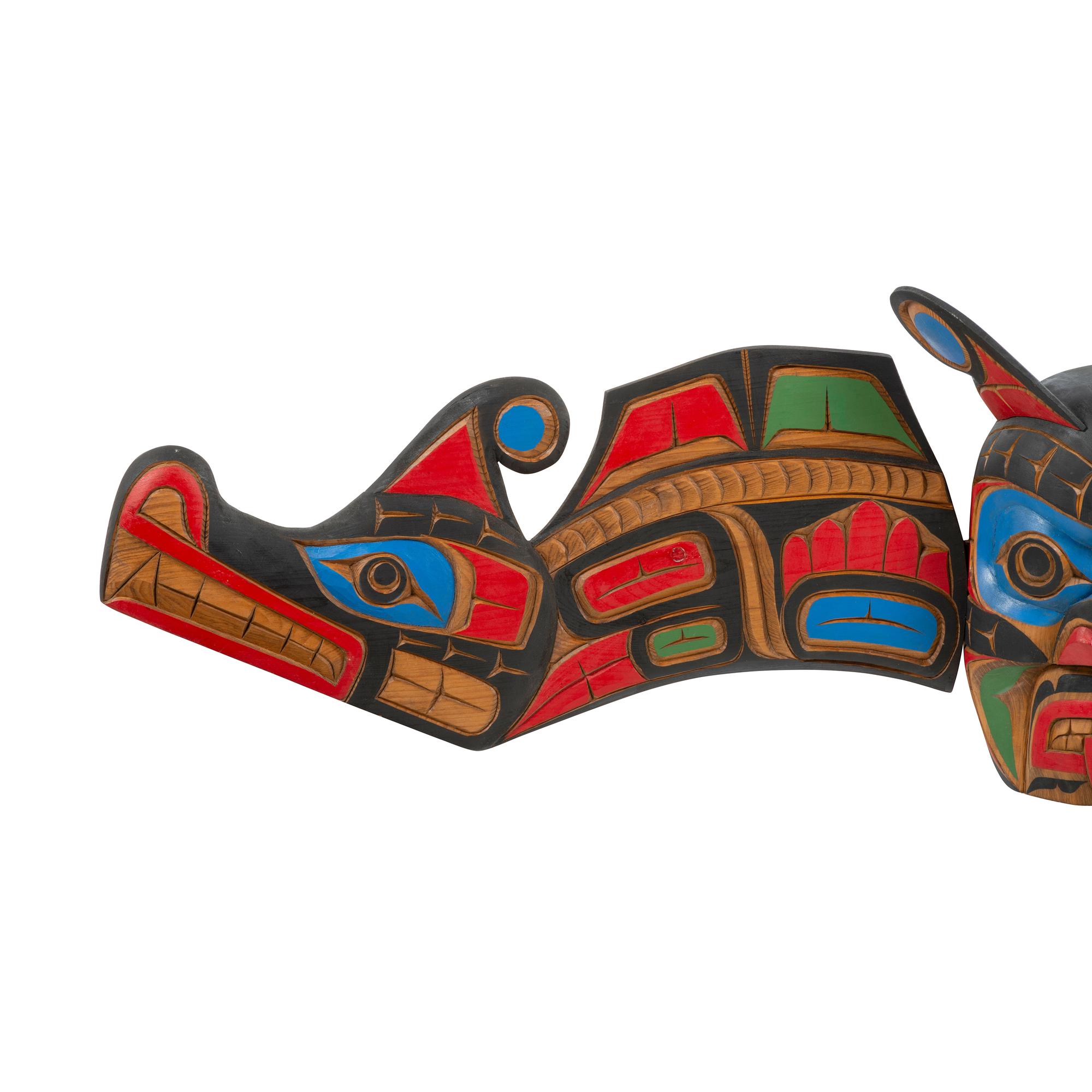 Carved Masks, Sisuitl, Two Headed Sea Serpent