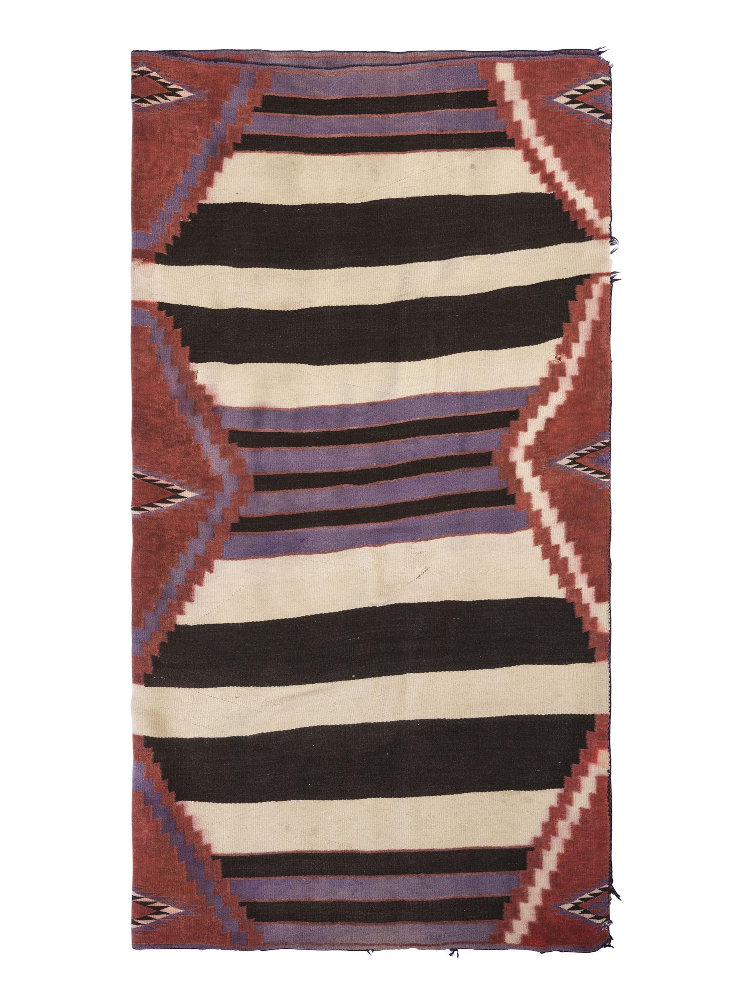 Navajo Third Phase Pattern Germantown Weaving / Rug