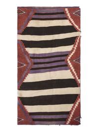 Navajo Third Phase Pattern Germantown Weaving / Rug