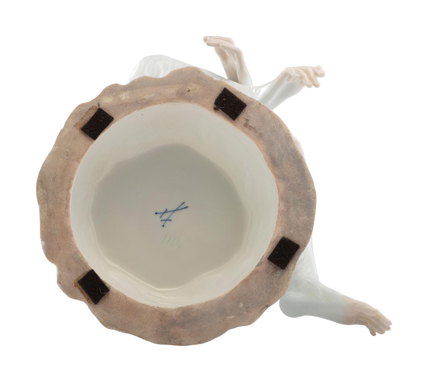 A Meissen Porcelain Monkey