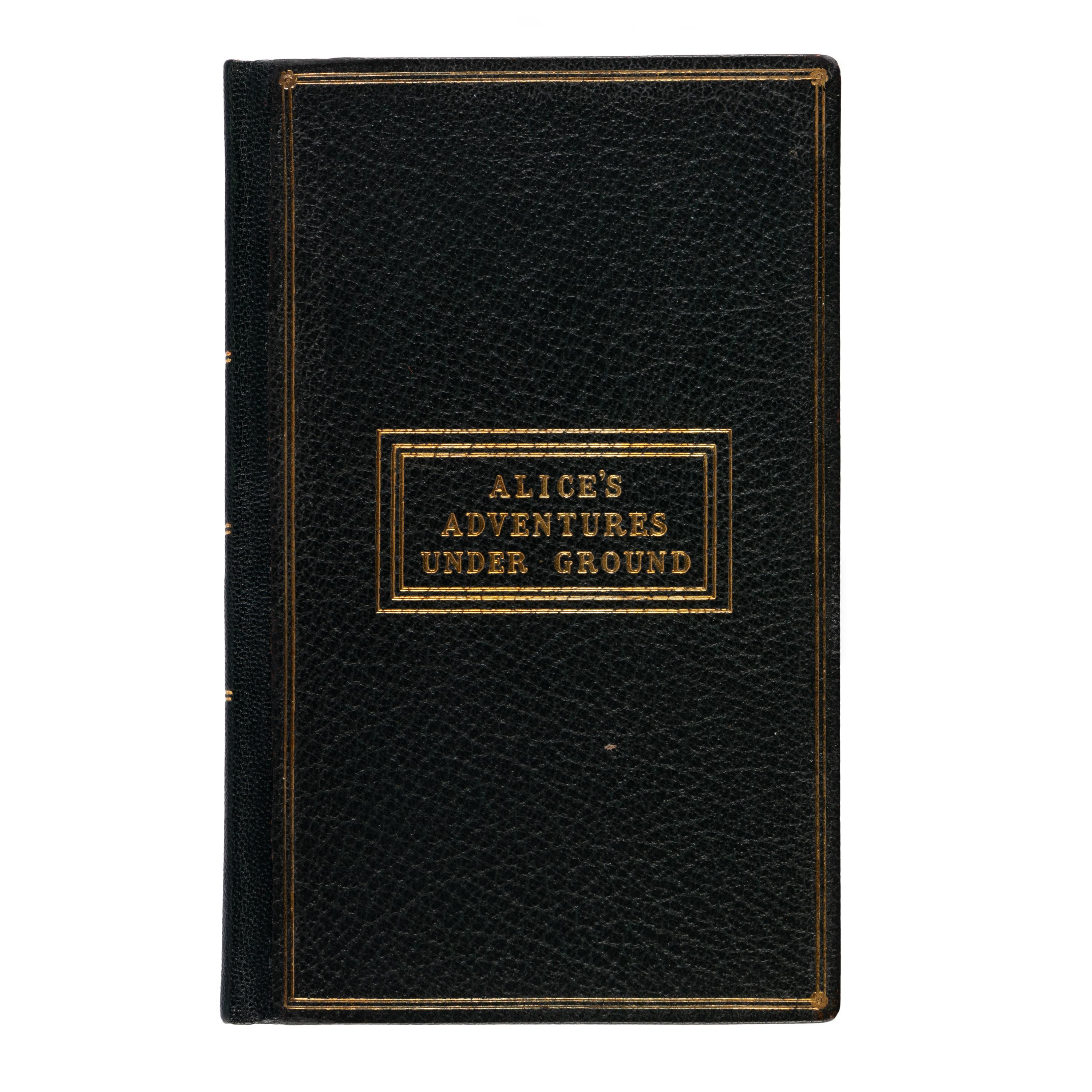 Dodgson, Charles Lutwidge (“Lewis Carroll”) (1832-1898). Alice’s Adventures Under Ground . [Camden, New Jersey: privately printed for Eldridge R. Johnson by Max Jaffe of Vienna, 1936].