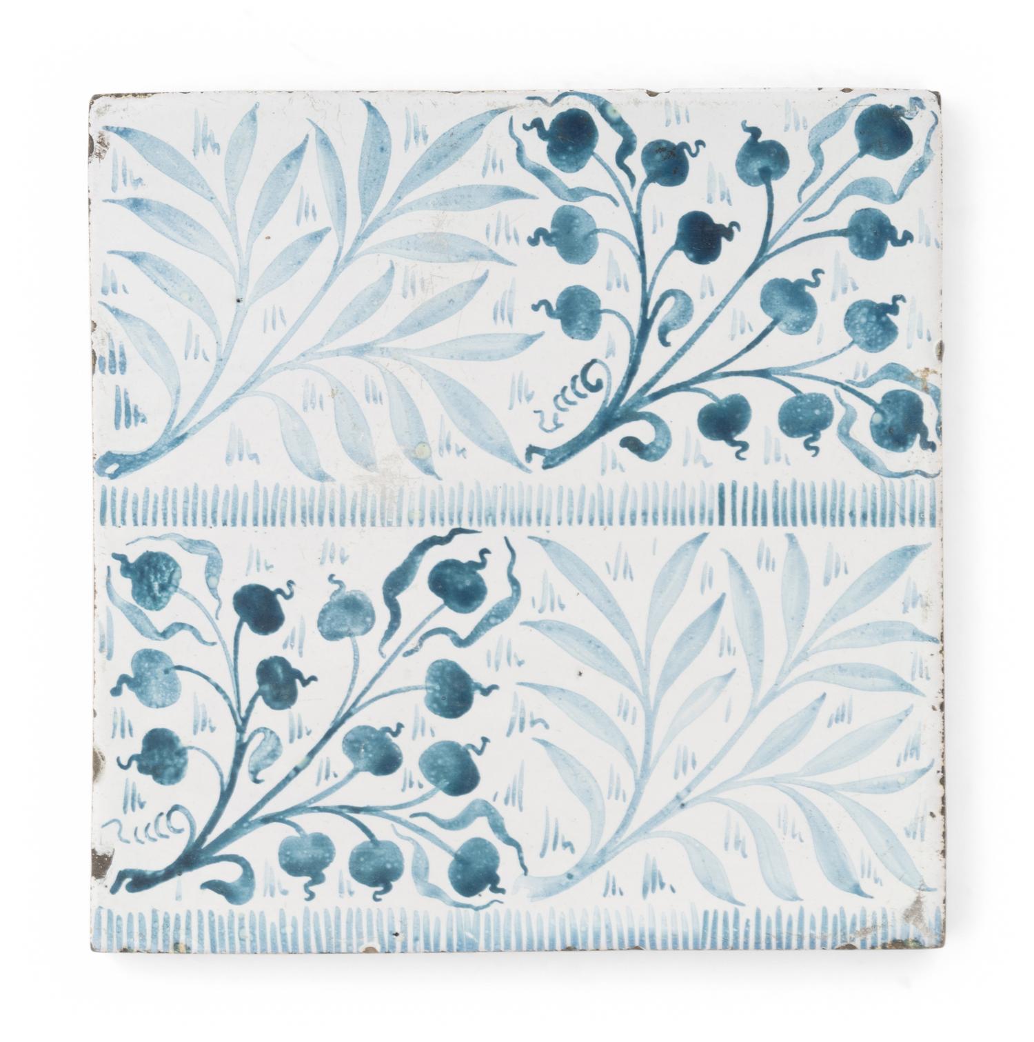 A Collection of Four Ceramic Tiles