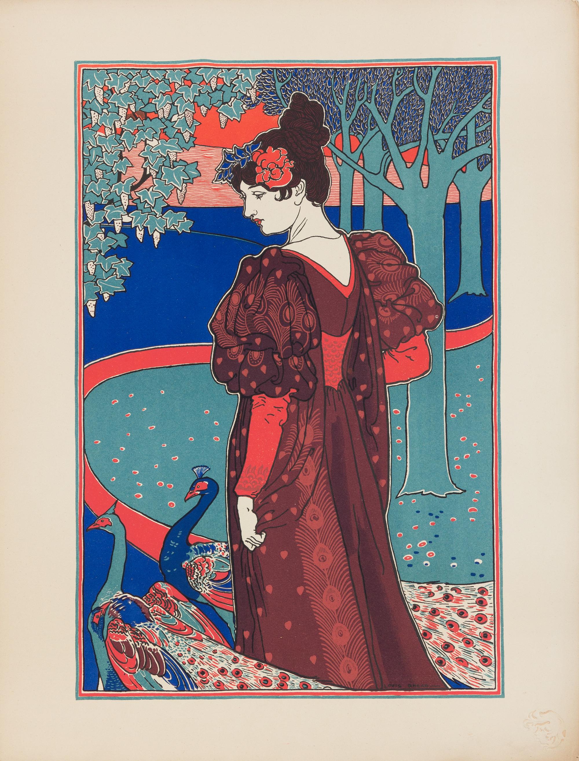 L'Estampe Moderne. Paris: L'Imprimerie Campenois, May-October 1897. 24 color lithographic plates, original printed wrappers.