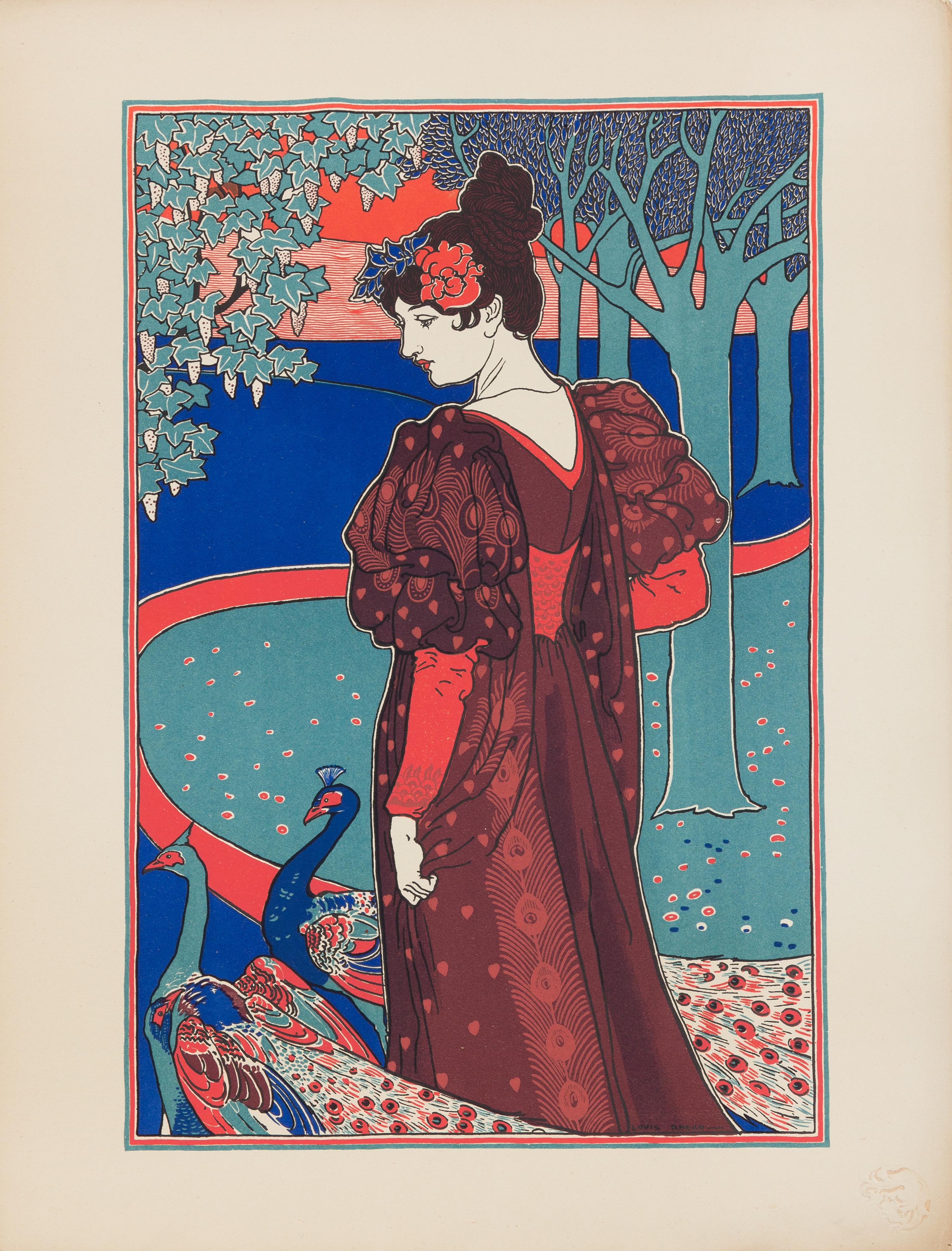L'Estampe Moderne. Paris: L'Imprimerie Campenois, May-October 1897. 24 color lithographic plates, original printed wrappers.