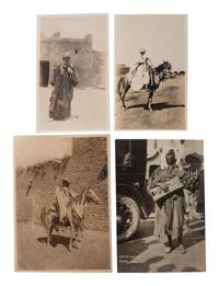 [POSTCARDS]. A group of 101 international RPPCs and photographs.