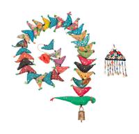 A Fabric Bird Wind Chime