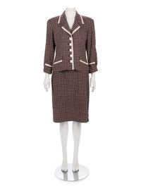 Two Designer Ensembles; One Christian Lacroix Jacket, One Christian Dior Skirt Suit,
