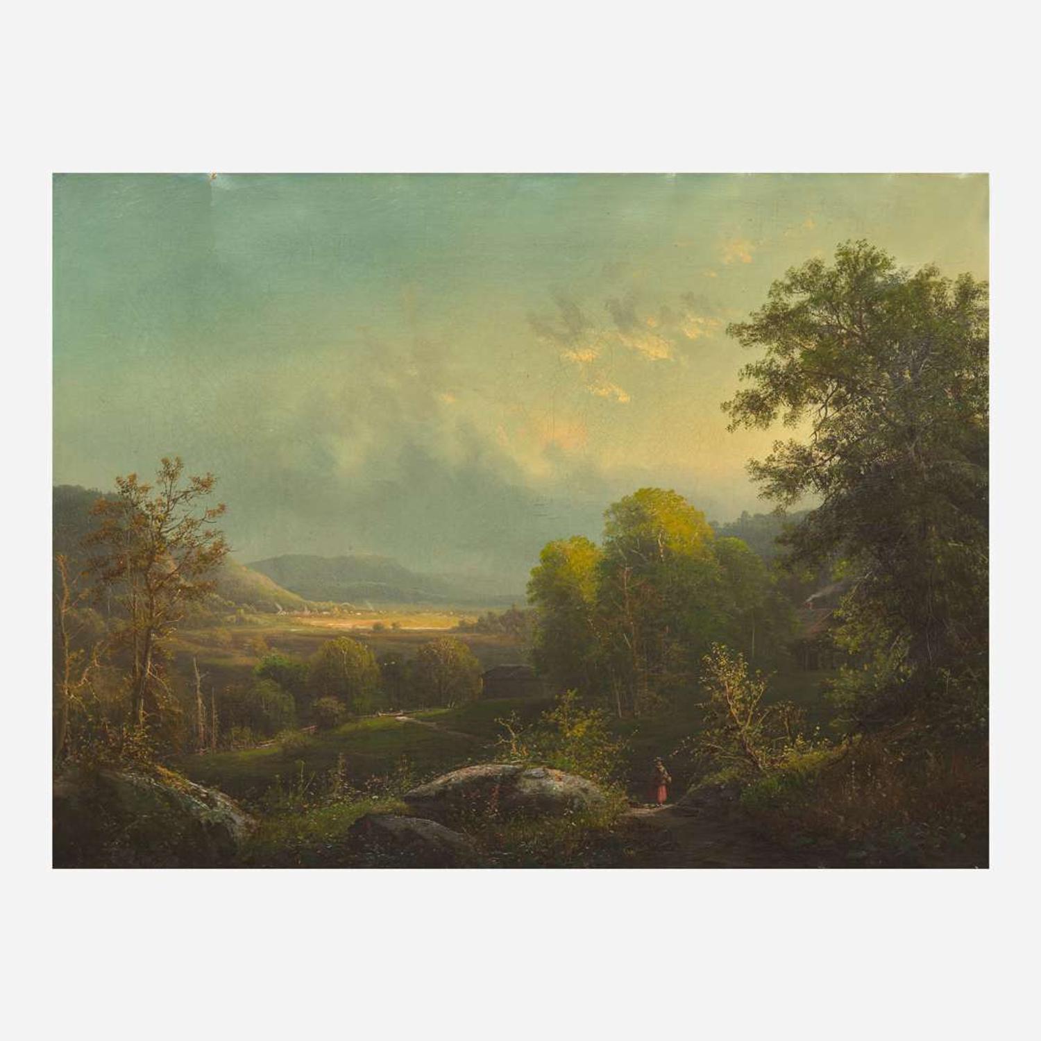 John Williamson (American, 1826–1885) View to the Valley