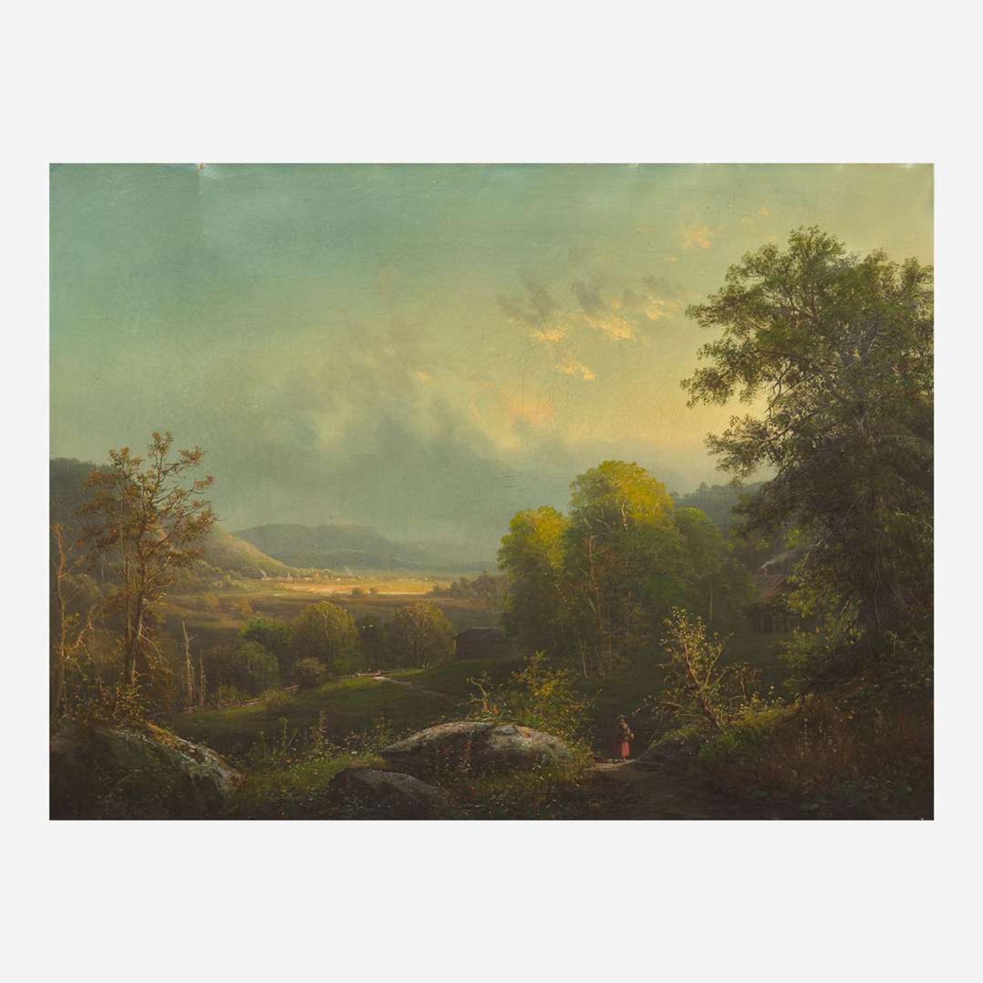 John Williamson (American, 1826–1885) View to the Valley