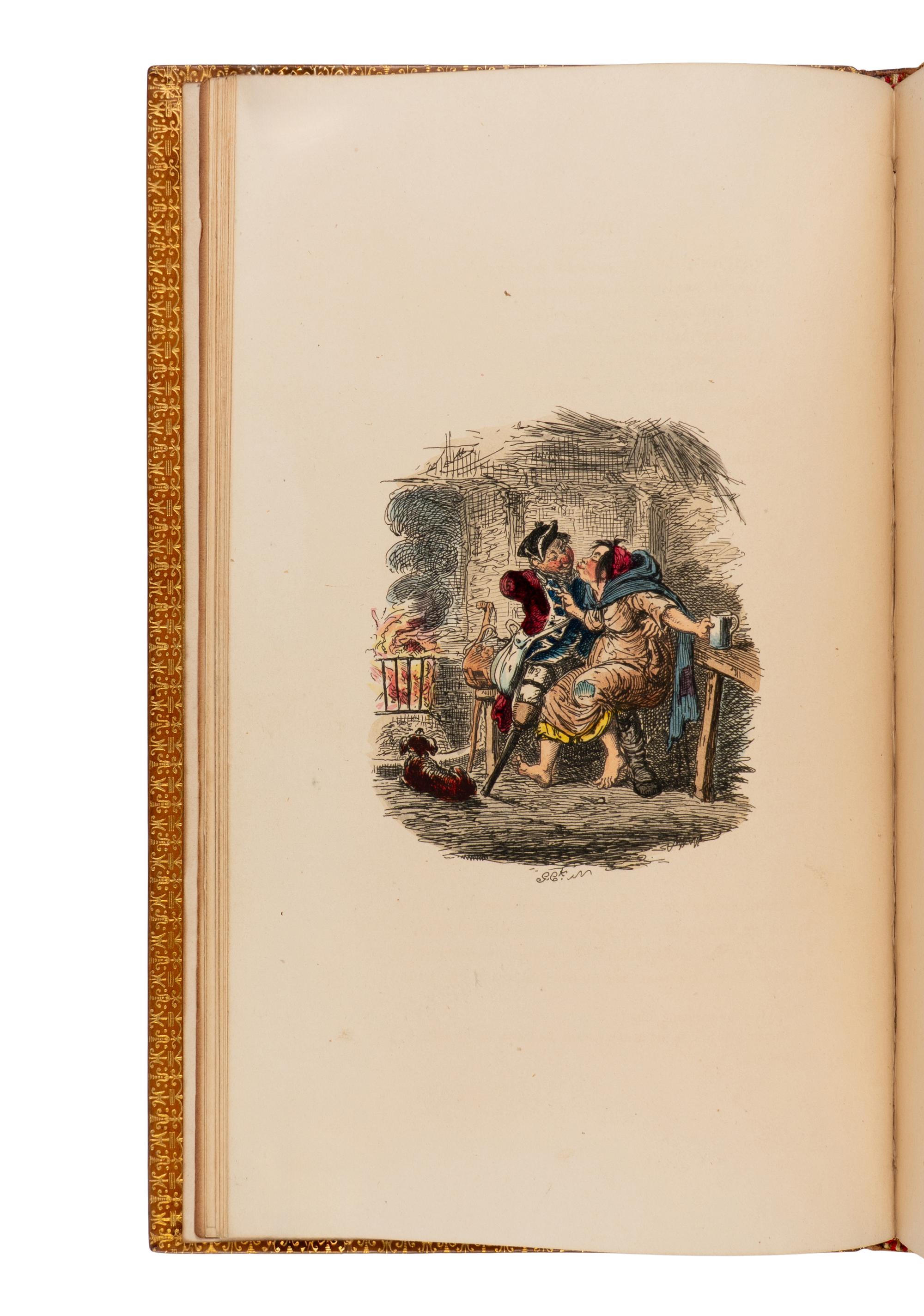 CRUIKSHANK, George (1792-1878). Points of Humour. London: C. Baldwyn, 1823.