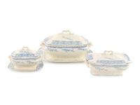 A Rare Herend Faience Dinner Service