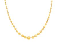 HIGH KARAT YELLOW GOLD NECKLACE