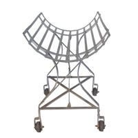 A Metal Industrial Cart 33.25" W x 20.5" D x 30.5" H — France, Circa 1940