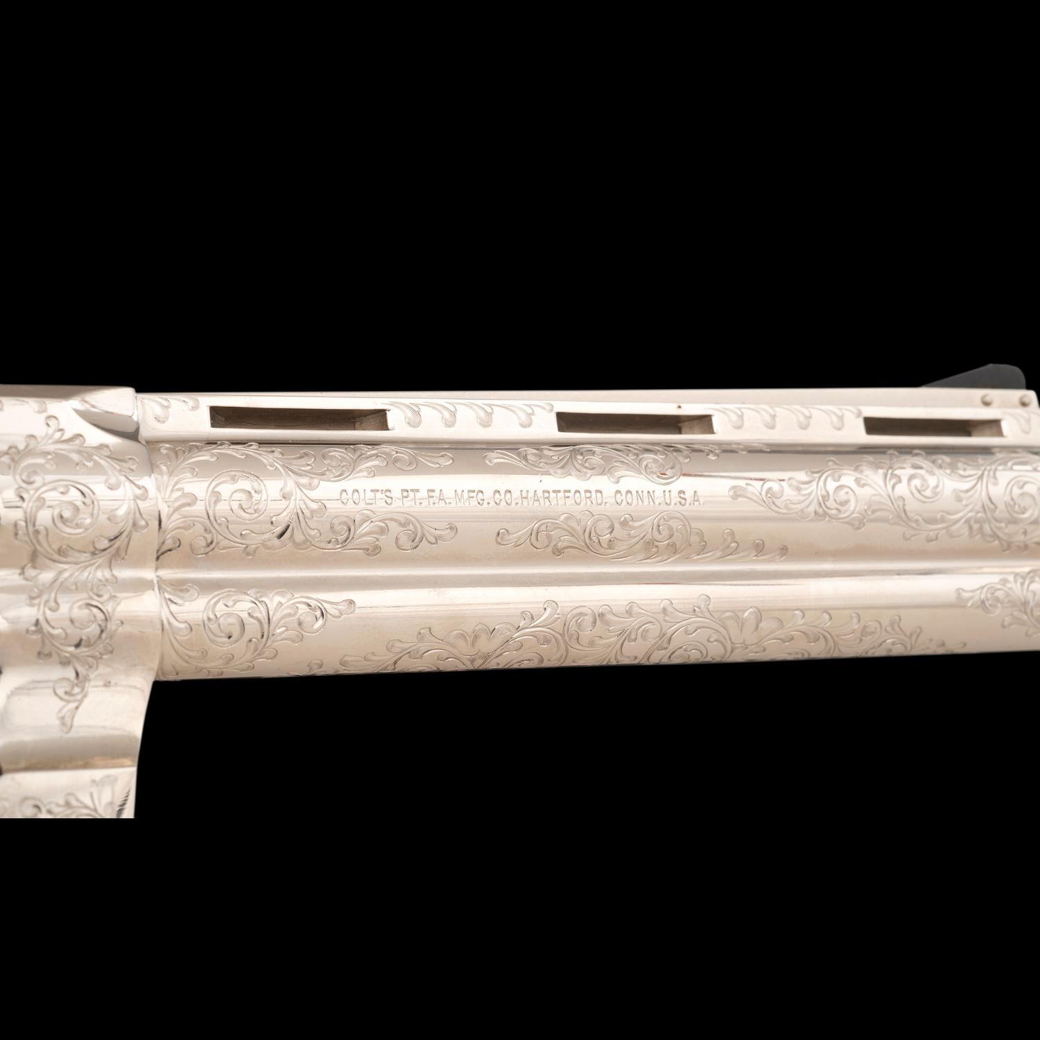 *Engraved 1974 Production Colt Python Revolver