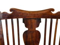 A Set of Eight English Carved Oak Windsor Dining Chairs — 18TH/19TH CENTURY