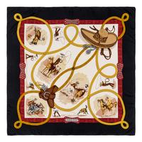 Hermès, Three Silk Scarves 90 & One Silk Scarf 65