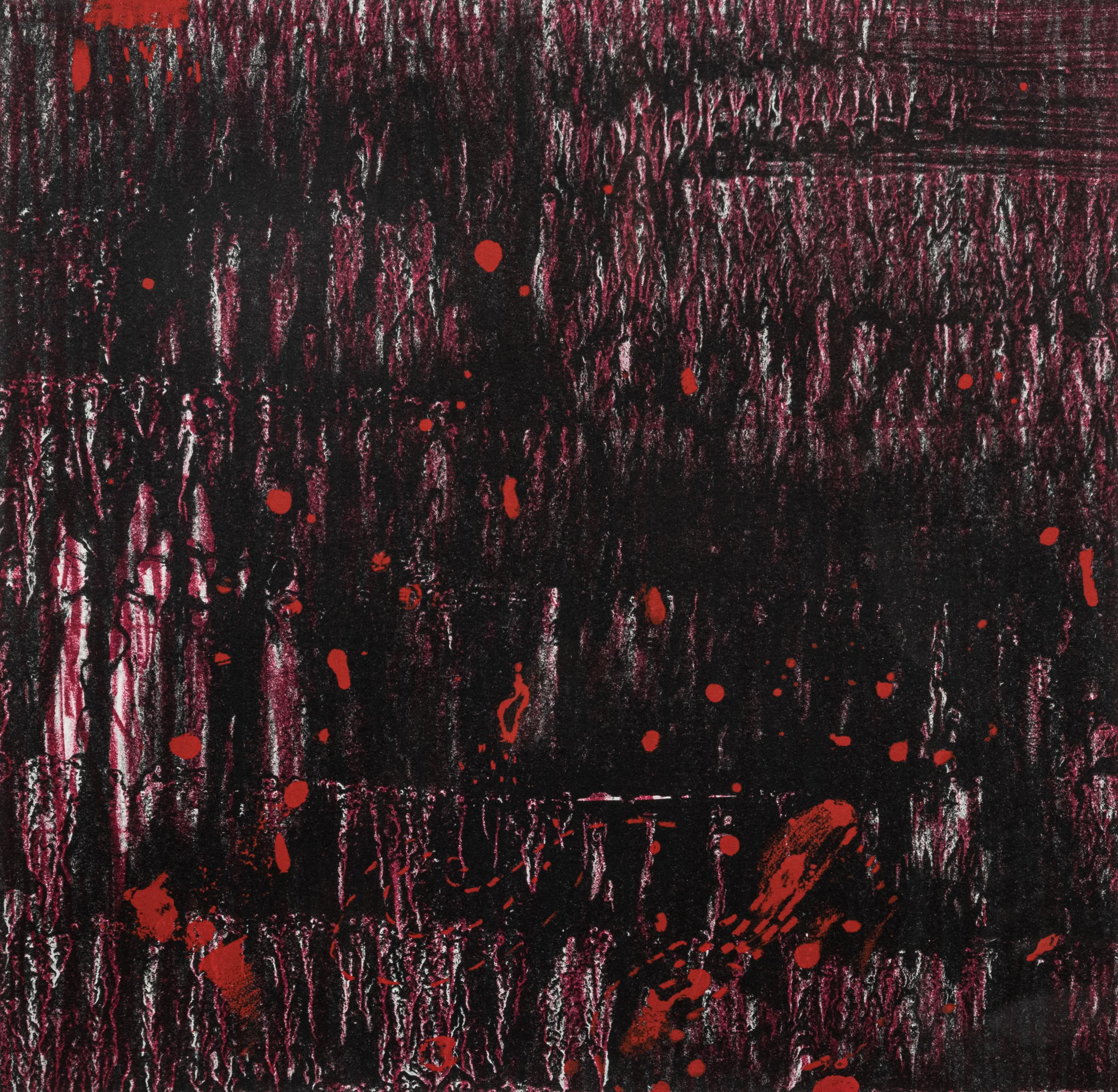 Untitled (Composition in Red and Black)