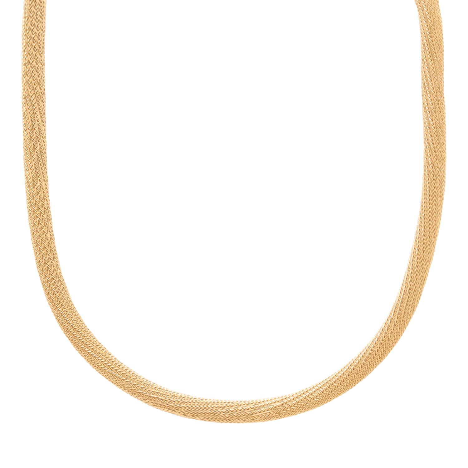 YELLOW GOLD NECKLACE