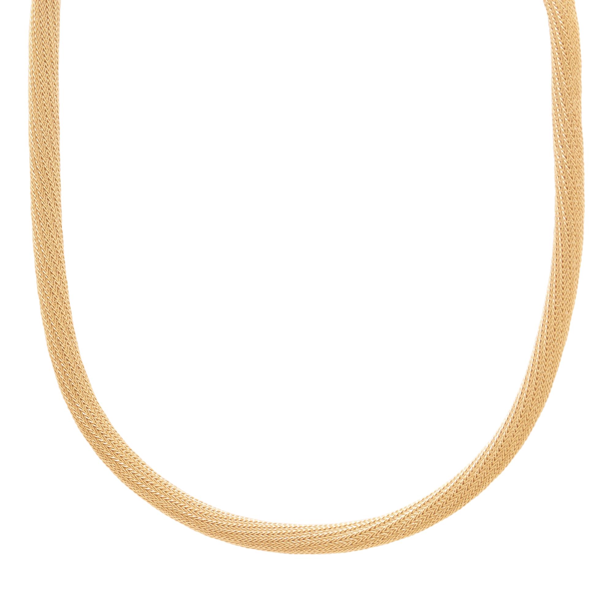 YELLOW GOLD NECKLACE