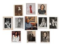 (Celebrity) A group of 10 autographed photos of musical stars, comprising: