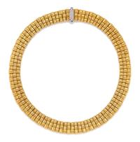An 18 Karat Yellow Gold and Diamond 'Appassionata' Necklace, Roberto Coin, 75.40 dwts.